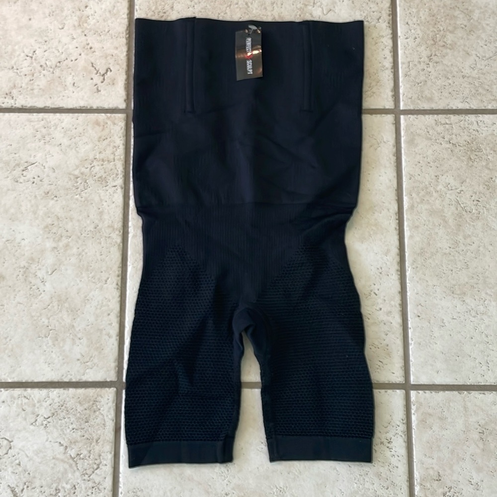 TPS NWT Black Waist & Thigh Shaper.